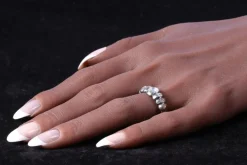 Bague en diamant de l'époque victorienne
