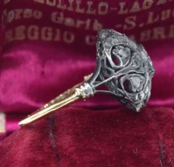 Bague en diamant de l'époque victorienne