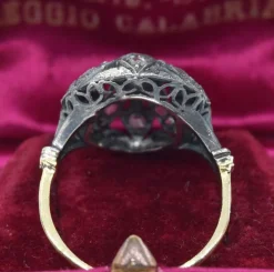 Bague en diamant de l'époque victorienne