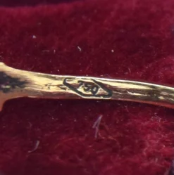Bague en diamant de l'époque victorienne