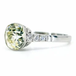 Bague en diamant, platine