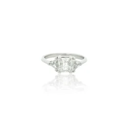 Bague en diamant Trilogie