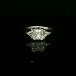 Bague en diamant Trilogie