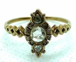 Bague en diamants anglais