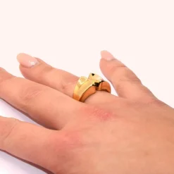 bague en or 18 carats