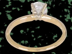 Bague en or 14 carats – Solitaire diamant 0,70 ct