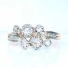 Bague en or 18 carats en diamants époque 1900