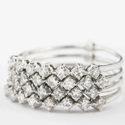 Bague en or 18 carats et diamants