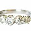 Bague en or avec diamants