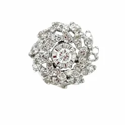 Bague en or avec diamants Estate