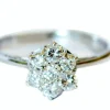 Bague en or avec diamants