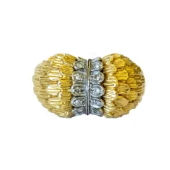 bague en or avec diamants