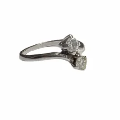 Bague en or avec diamants