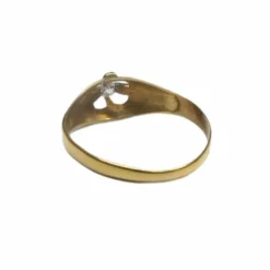 Bague en or avec diamants
