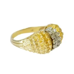 bague en or avec diamants