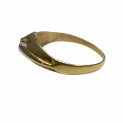 Bague en or avec diamants