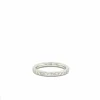 Bague en or blanc 18 carats avec diamants