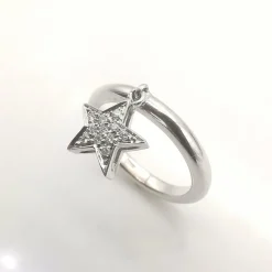 Bague en or blanc 18 carats & diamants