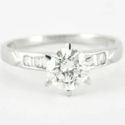 Bague en Or Blanc & diamants