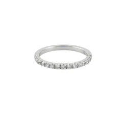 Bague en or blanc & diamants