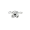 Bague en or blanc & diamants