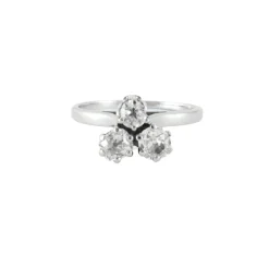 Bague en or blanc & diamants