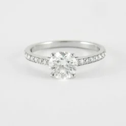 Bague en Or Blanc & diamants