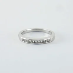 Bague en or blanc & diamants