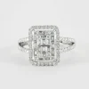 Bague en Or Blanc & diamants