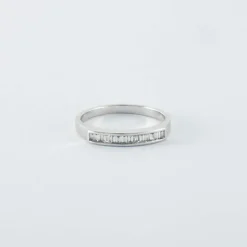 Bague en or blanc & diamants