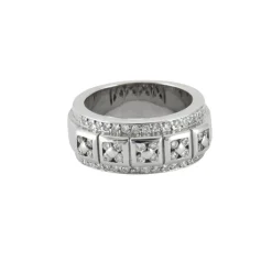 Bague en or blanc & diamants