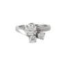 Bague en or blanc & diamants