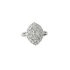 Bague en Or blanc & diamants