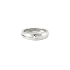 Bague en Or blanc & diamants