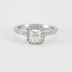 Bague en Or Blanc & diamants