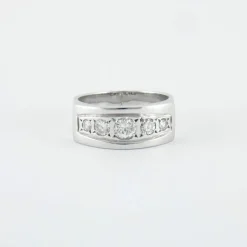 Bague en or blanc & diamants