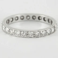 Bague en Or Blanc & diamants