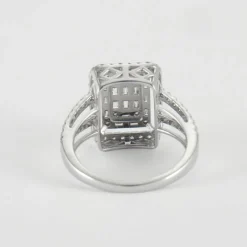 Bague en Or Blanc & diamants