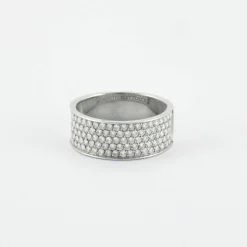 Bague en or blanc & diamants