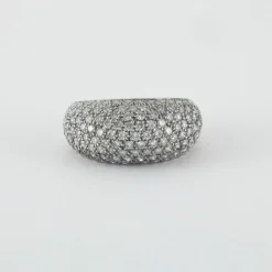 Bague en or blanc & diamants