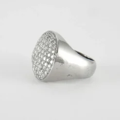 Bague en Or Blanc & diamants