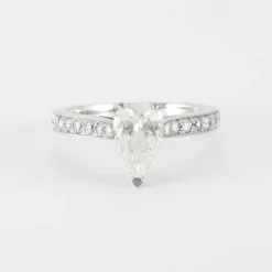 Bague en Or Blanc & diamants