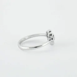 Bague en Or blanc & diamants