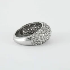 Bague en or blanc & diamants