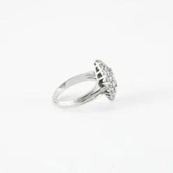 Bague en Or blanc & diamants