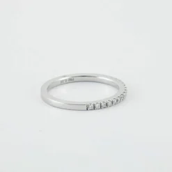 Bague en or blanc & diamants