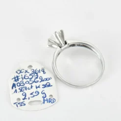 Bague en Or Blanc & diamants