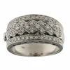 Bague en or blanc avec diamants de 0,84 ct