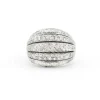 Bague en or blanc avec diamants de 0,76 carat