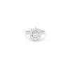 bague en or blanc avec diamants de 1,80 carat